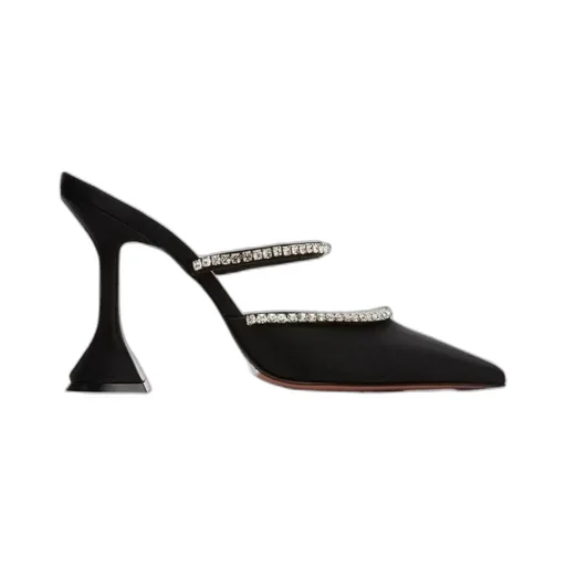 Logo Pointed High Heels