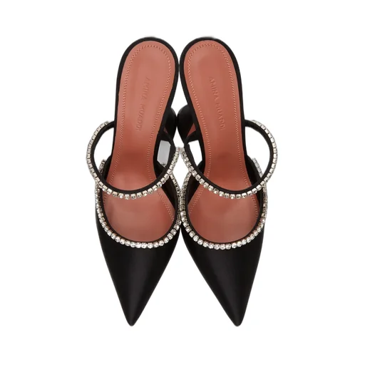 Logo Pointed High Heels