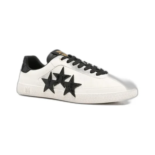 Star Appliqué Lace-Up Shoes