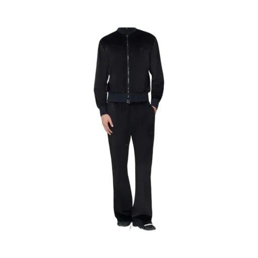 Velour Zip-Up Jacket
