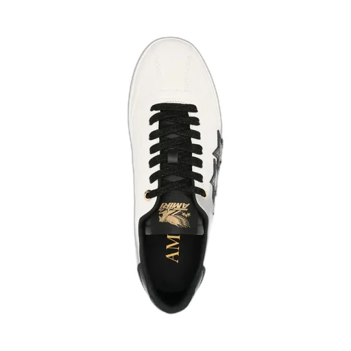 Star Appliqué Lace-Up Shoes