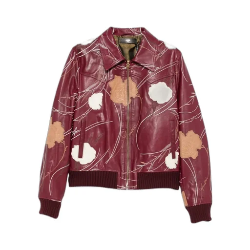Leather Bomber Jacket