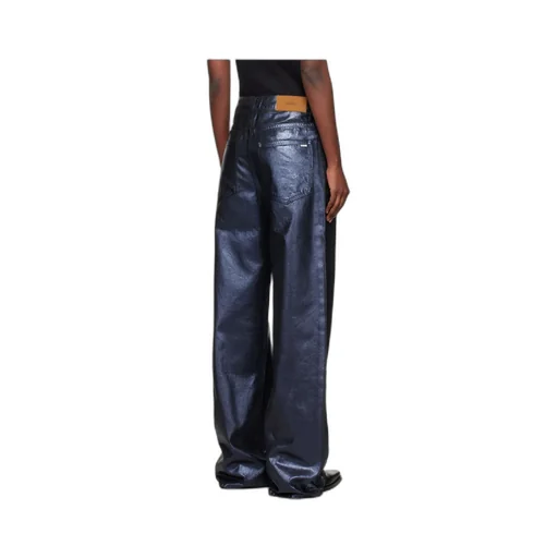 Coated Denim Carpenter Jeans