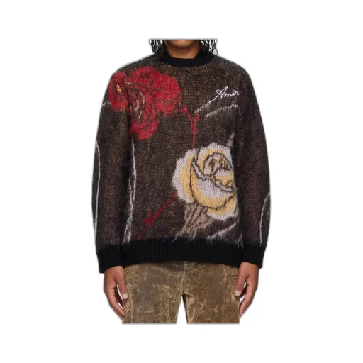 Floral Crewneck Sweater