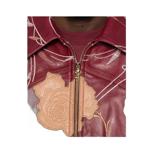 Leather Bomber Jacket