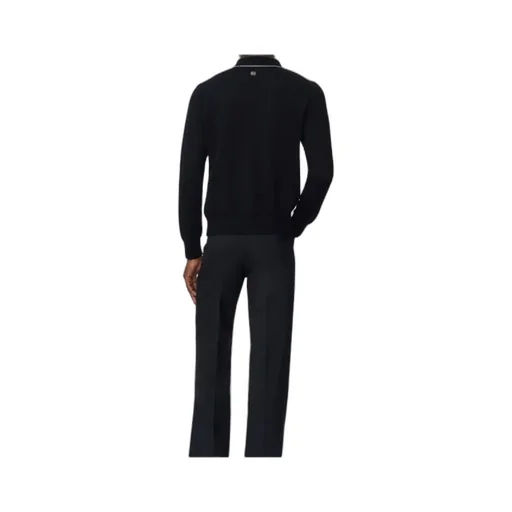 Crystal Long Sleeve Polo