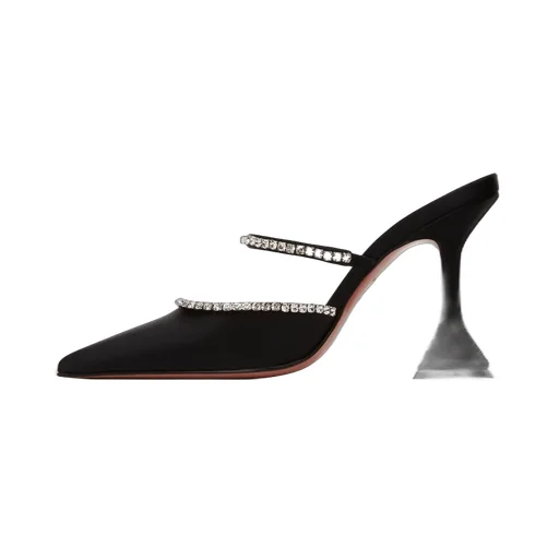 Logo Pointed High Heels
