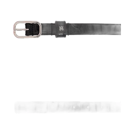 Crocodile-Embossed Belt