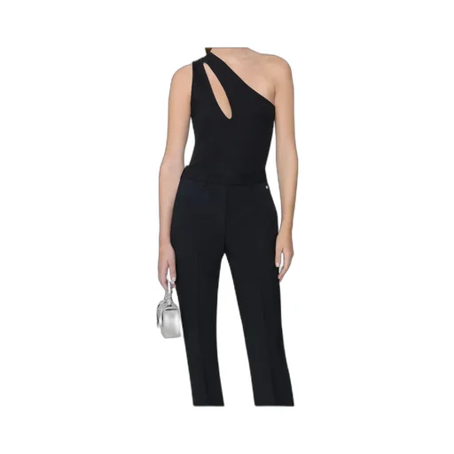 One-Shoulder Keyhole Top