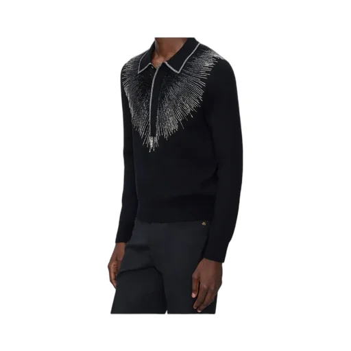 Crystal Long Sleeve Polo