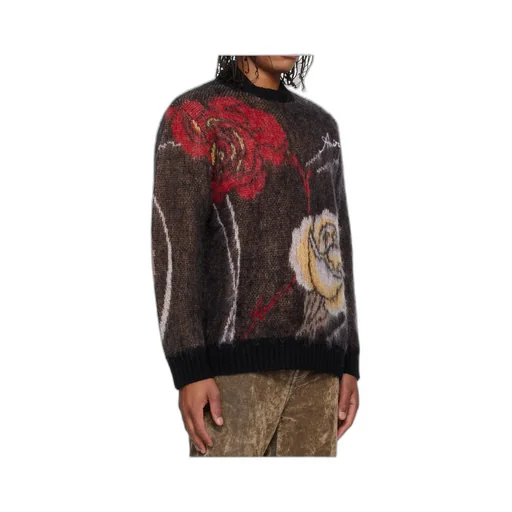 Floral Crewneck Sweater