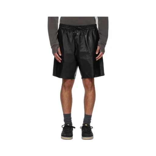 Lightweight Leather Shorts