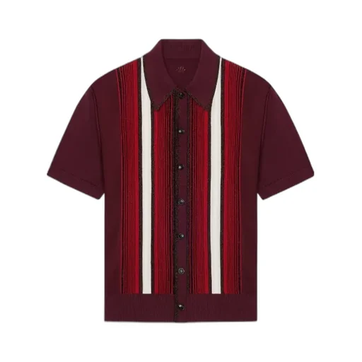 Embellished Striped Shirt