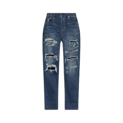 Distressed-Effect Jeans
