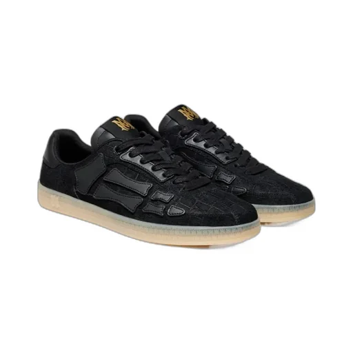 Pacific Bones Croc Embossed Sneakers