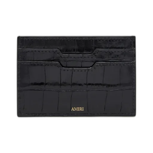 Logo Plaque Leather Wallet