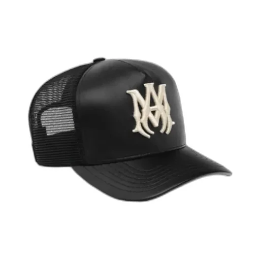 Leather Ma Trucker Hat