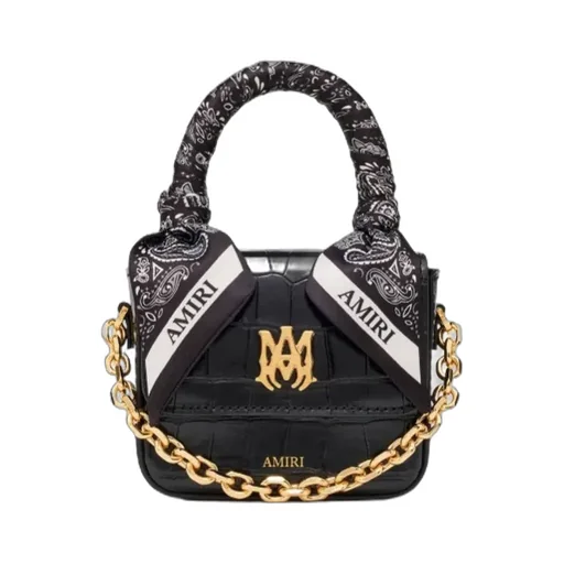 Crocodile-Effect Tote Bag