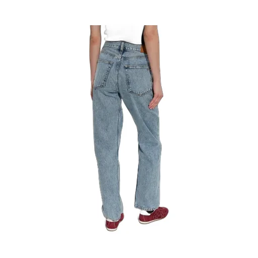 Distressed Knee-Detail Jeans