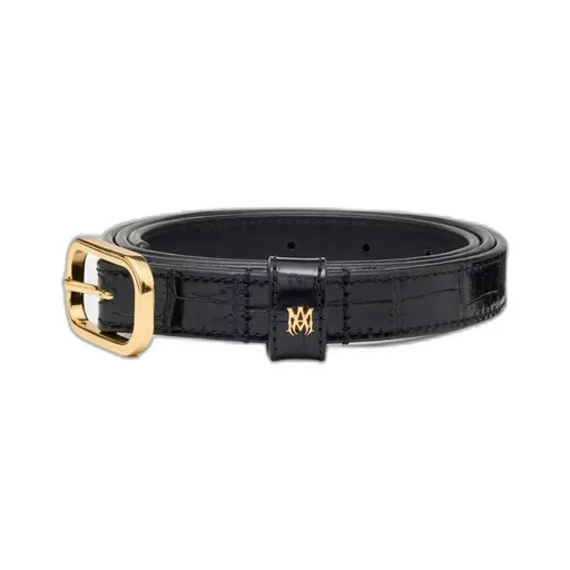 Croc Embossed 2Cm Belt