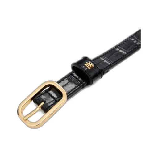 Croc Embossed 2Cm Belt