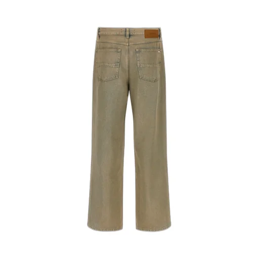 Belt Loop Denim Trousers