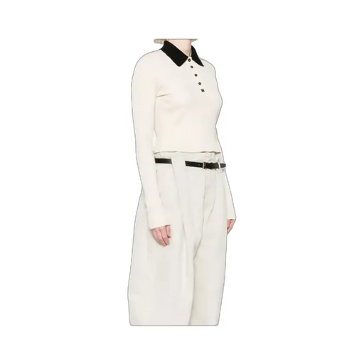 Long-Sleeved Polo Shirt