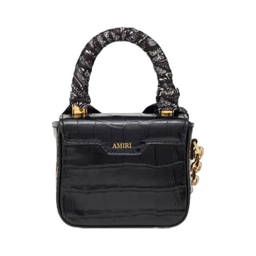 Crocodile-Effect Tote Bag