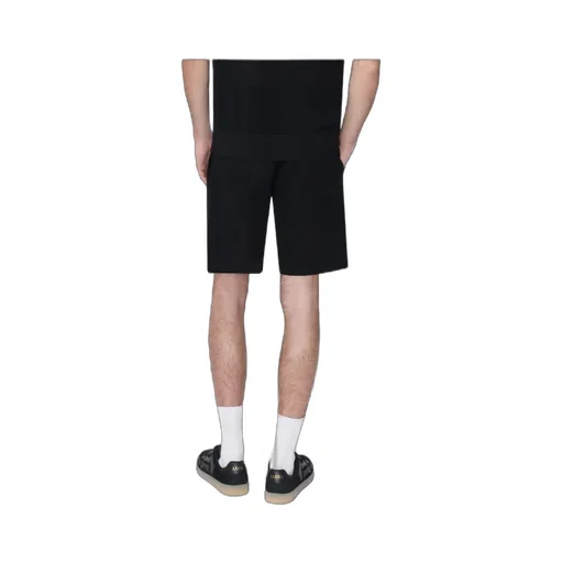 Embroidered-Lettering Shorts