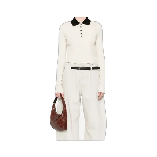 Long-Sleeved Polo Shirt