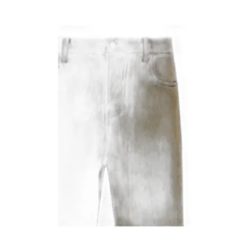 Belt Loop Denim Trousers