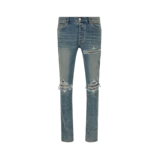 Belt Loop Denim Trousers