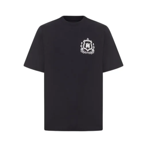 Crest-Printed Cotton T-Shirt