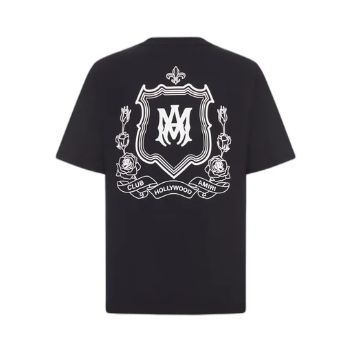 Crest-Printed Cotton T-Shirt