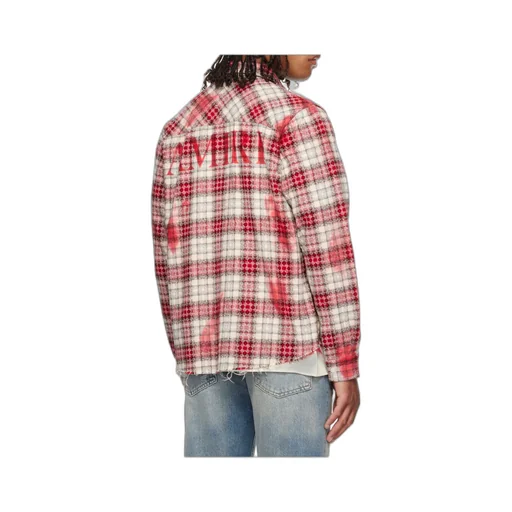 Ma Quad Bleached Flannel Shirt