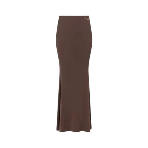 Logo Chain Maxi Skirt