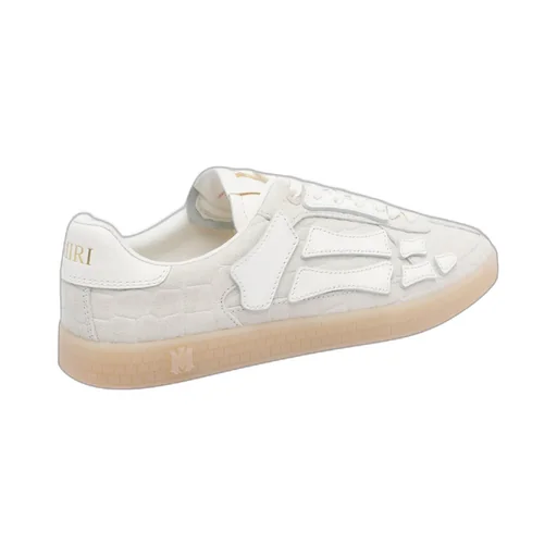Round-Toe Low-Top Sneakers