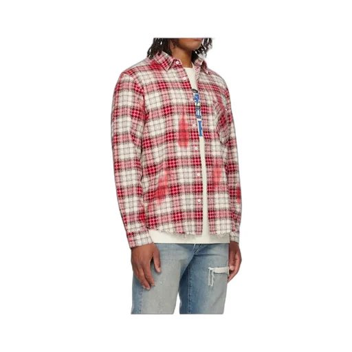 Ma Quad Bleached Flannel Shirt