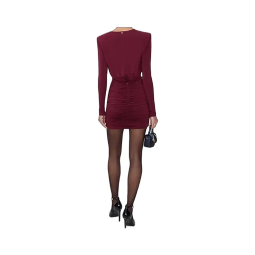 Cowl Neck Mini Dress