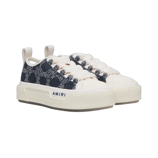 Ma Quad Denim Court Low Sneakers