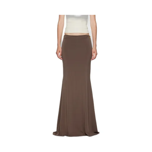 Logo Chain Maxi Skirt