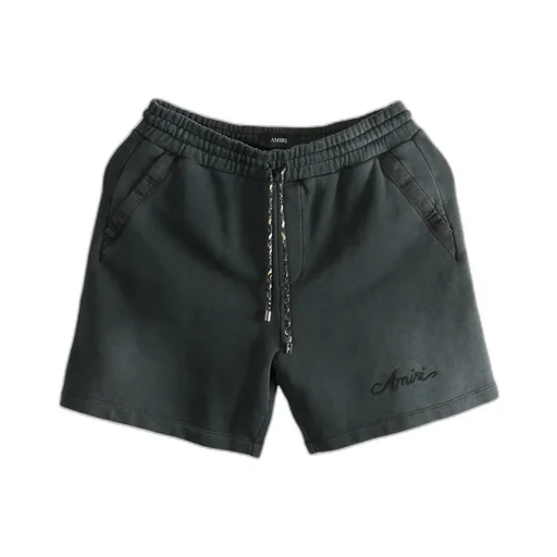 Drawstring-Detail Panelled Shorts