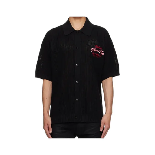 Embroidered Knitted Shirt