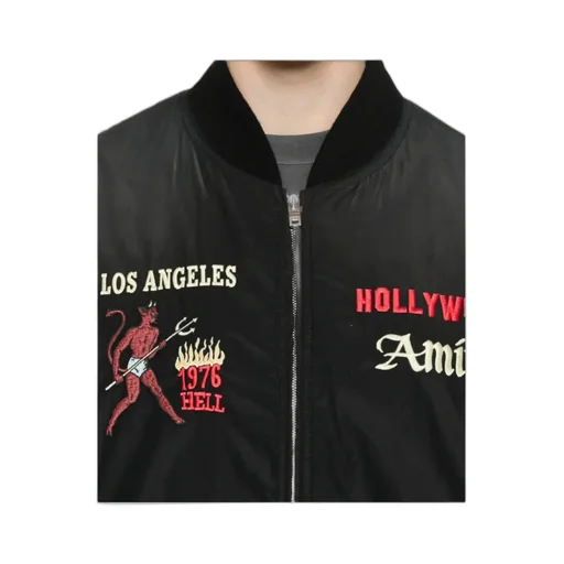 Embellished Bomber Jacket