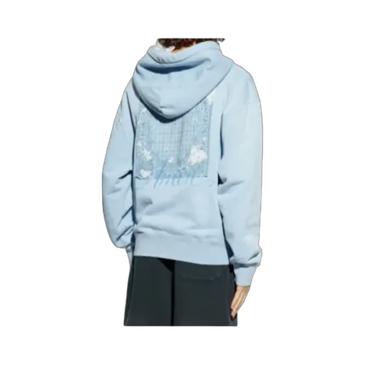 Embroidered-Logo Hoodie