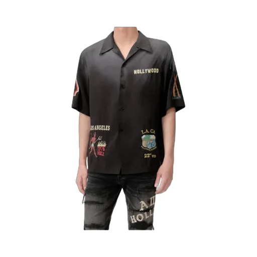Embroidered Short Sleeve Shirt