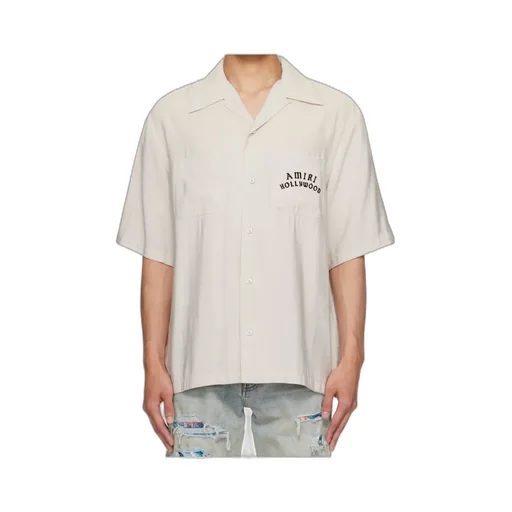 Lapel Short-Sleeved Shirt