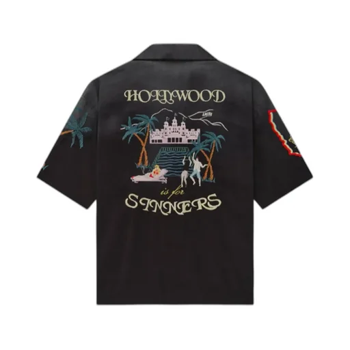 Embroidered Short Sleeve Shirt