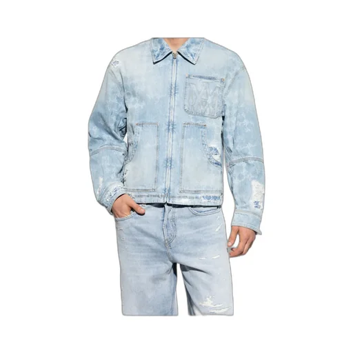 Distressed Denim Jacket