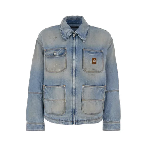 Logo-Patch Denim Jacket